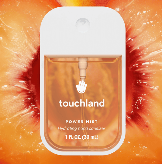 Touchland Velvet Peach Power Mist Hydrating Hand Sanitizer - Aesthetics By Kell