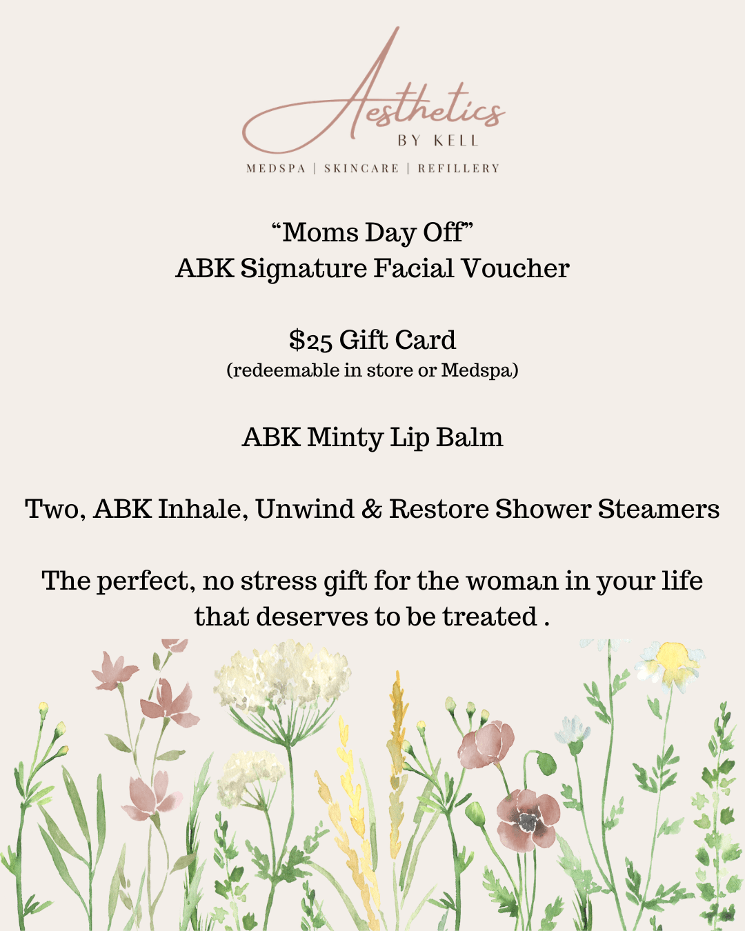 "Treat Mom Box" Mother's Day Gift - Aesthetics By Kell