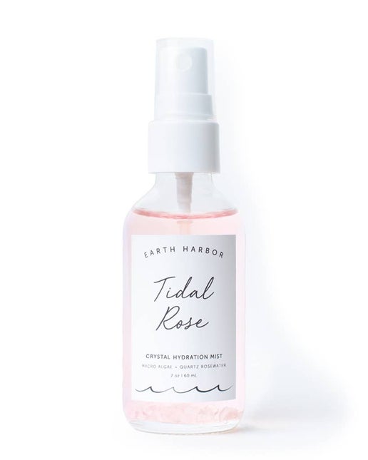 Earth Harbor Tidal Rose Hydration Mist: Rose Water + Rose Quartz - Aesthetics By Kell
