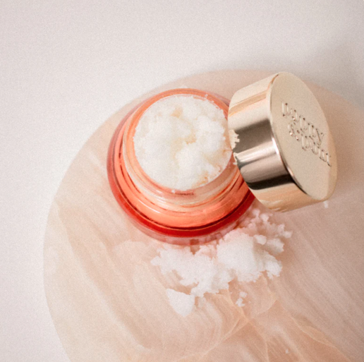 Poppy & Pout Lip Scrub - Pomegranate Peach